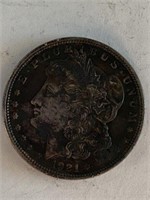 1921     Morgan Silver Dollar