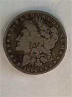 1896     Morgan Silver Dollar