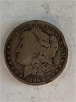 1896     Morgan Silver Dollar