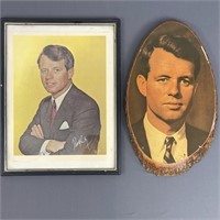 Robert Kennedy Portraits Framed & On Wood