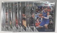 10 2019-20 Panini NBA Hoops Premium Stock Cards