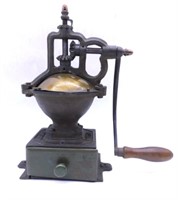 Cast Iron Counter Top Coffee Grinder.