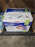 74ct overnight diapers size 4