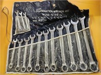 14pc Combination Wrench Set, Full Set! sizes 3/8"