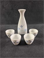 Small Sake set Porcelain Set Sake