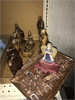 Nativity scene/religious items