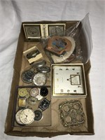 Pocket watches, clocks & parts