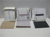 Three Boxes Of Assorted Sand Paper