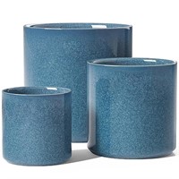 2 pots only - LE TAUCI Large Plant Pots Set, 1