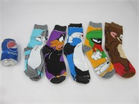 5 paires de bas Looney Tunes