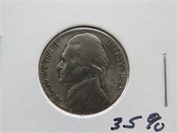 Jefferson War Nickel 1943 P