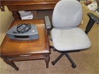 Bose Sound System * End Table * Computer Chair