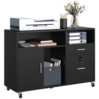 YITAHOME Wood Lateral File Cabinet for Home