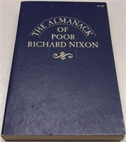 1968 The Almanack of Poor Richard Nixon 1ST PB