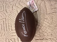 Franco Harris Signed Mini Penn State Football COA