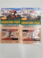 MOUNTAIN PADS FOR THREADED STEM BRAKE SYSTEMS