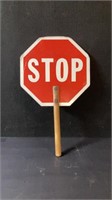 Hand Held Metal Stop Sign