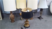 5 MISC TABLE LAMPS