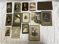 Antique photograph collection - lot of 13 photos