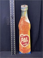 Vintage Pal Ade Soda Cardboard Advertising