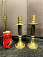 2pcs Brass Candle Stick Holders