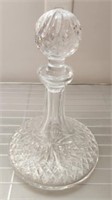 WATERFORD CRYSTAL CAPTAINS DECANTER 7X10