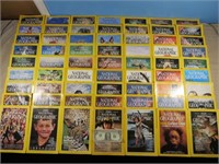 Huge Lot Of National Geographic Magazines, 63
