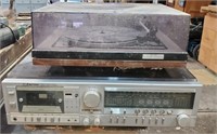 Realistic Turntable and Emerson Radio,Cassette,