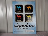 Camel Signature Blends Advertisement Sign