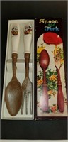 VINTAGE NOS MICKEY MOUSE FORK AND SPOON