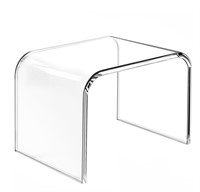 BOPKOWI Acrylic Stool,Acrylic Step Stool,Acrylic S