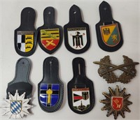 Vintage German Police Badges