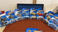 8 New miscellaneous lot of Hot wheels on card