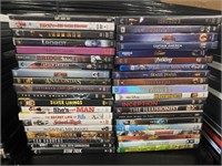 40 DVDs.