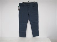Banana Republic Men's 38x30 Slim Fit Pant, Blue
