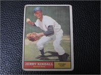 1961 TOPPS #27 JERRY KINDALL CUBS VINTAGE