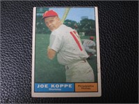 1961 TOPPS #179 JOE KOPPE PHILLIES VINTAGE