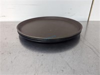 14" ROUND ANTI-SLIP BAR TRAY *BID PER ITEM