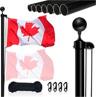 NEW $160 NQ 20FT Aluminum Flagpole