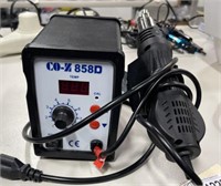 Volume hot air gun soldering station