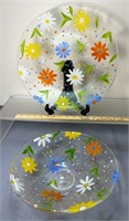 Designer MC Painted Salad Bowl w/Charger See