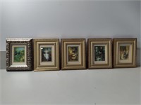 Vintage Lithographs, 5 PC's