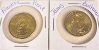 2 - Presidential Dollar Coins