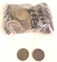 190 - 1940's & 1950's Lincoln Wheat Pennies