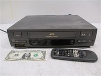 Vintage JVC HR-VP412U VCR w/ Remote - Powers