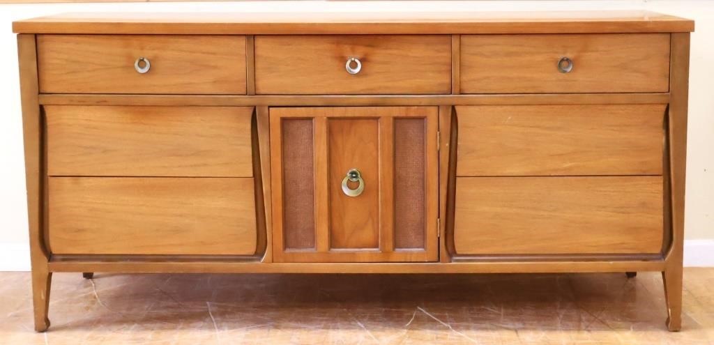 MCM 7 drawer 1 door dresser