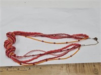 Very Cute Twisted Beaded Necklace