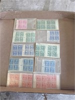 1938 US Stamp Plate Block Lot