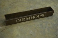 Farmhouse Wood Box