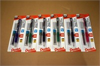 {box} Pentel Click Mechanical Pencils 6 Pack